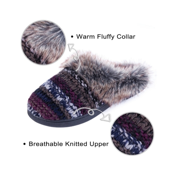 Dena Lives Memory Foam Women's Slippers - Picture 3 of 12